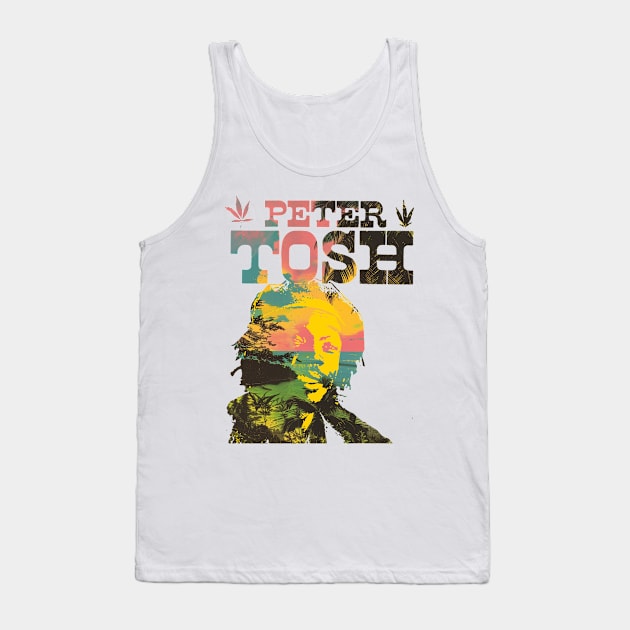 Peter Tosh Tank Top by HAPPY TRIP PRESS